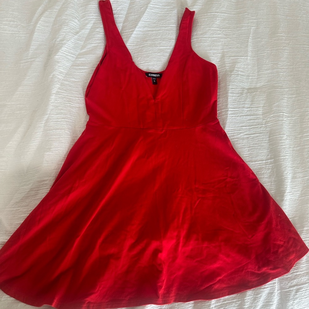 Red dress